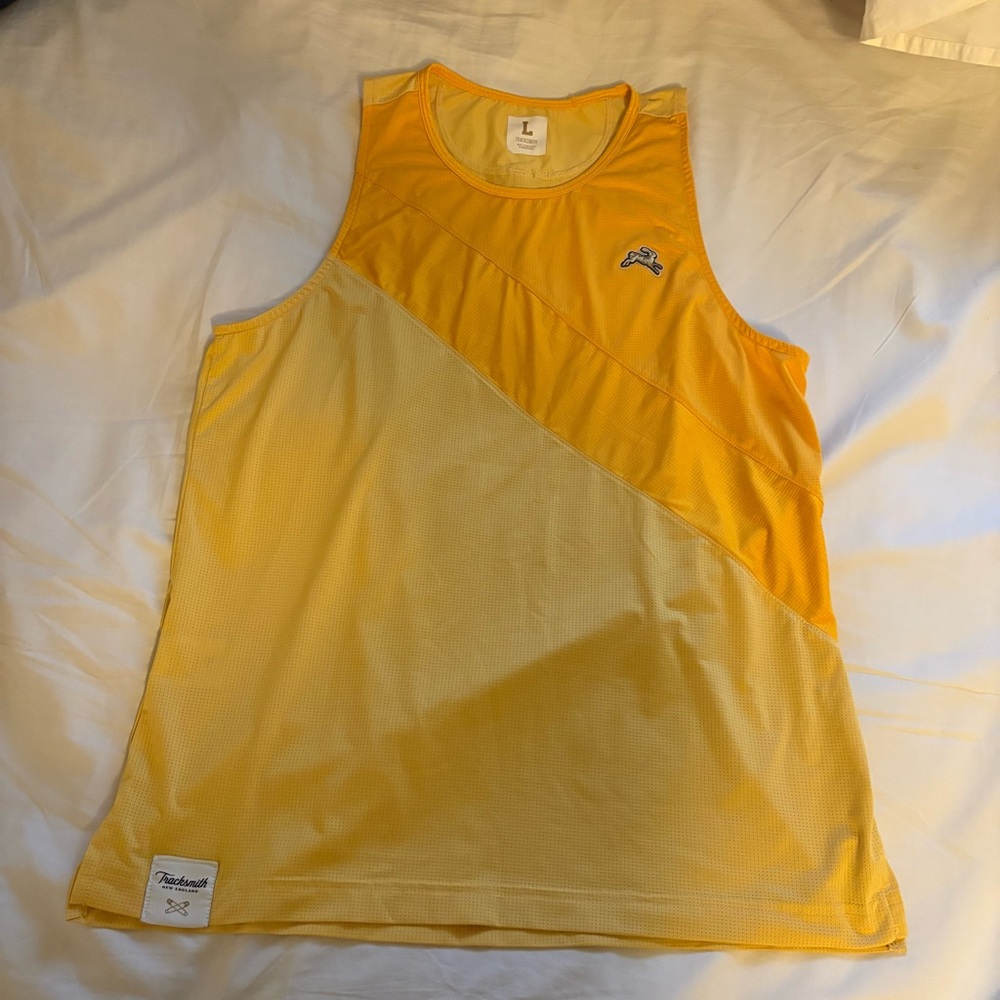 Tracksmith Women’s Yellow Tank Top
